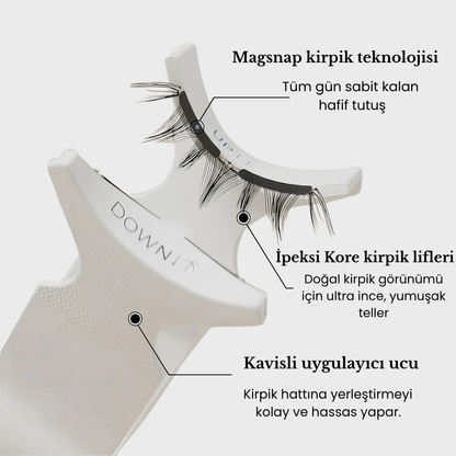 Manyetik Takma Kirpik Seti (Ücretsiz Uygulayıcı ile)